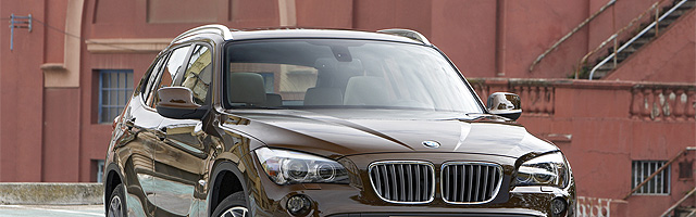 BMW X1 на полигоне