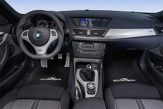 Тюнинг BMW X1 AC Schnitzer - вид салона